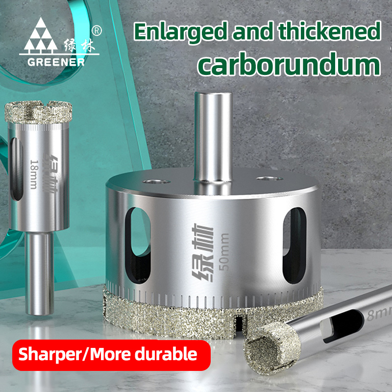 Drill Bit Set - GREENERY 3-45mm Diamond Coated Drill Bits