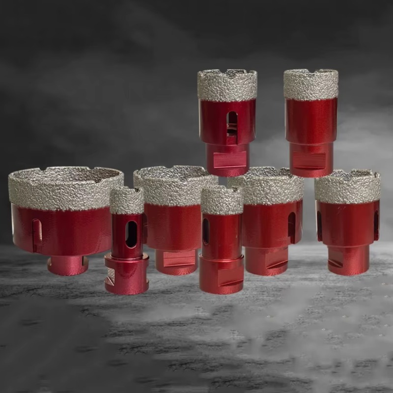 Drill Bit Set - High Quality Vacuum Brazed Diamond Hole