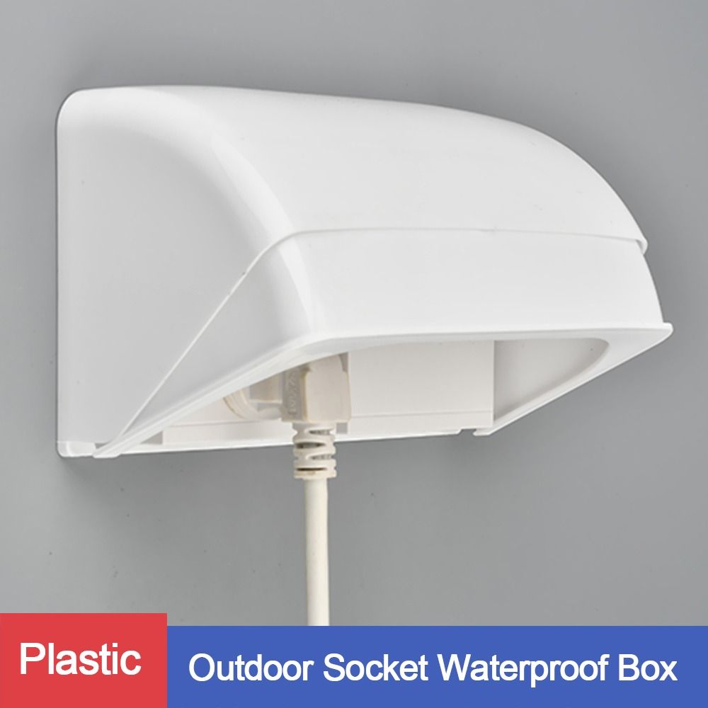 Electrical Outlet Cover - 1Pcs Outdoor Socket Waterproof Box Electric