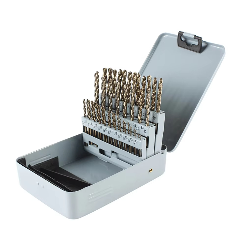 Drill Bit Set - 51Pcs Drill Bit Set Cobalt Drill