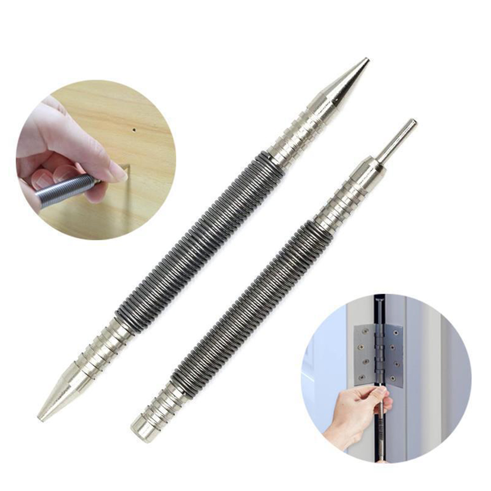 Home Improvement Ending - 2pcs Spring Nail Set Double-Ended Door