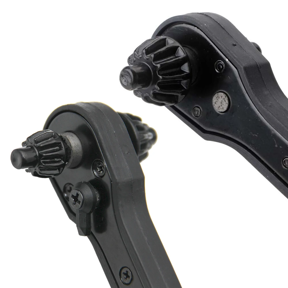 Home Improvement Ending - Black Two-in-One Ratchet Drill Chuck Key