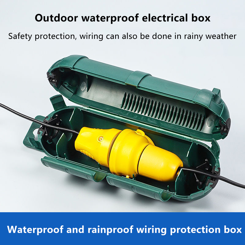 Electrical Outlet Cover - Outdoor Extension Cord Safety Cover With