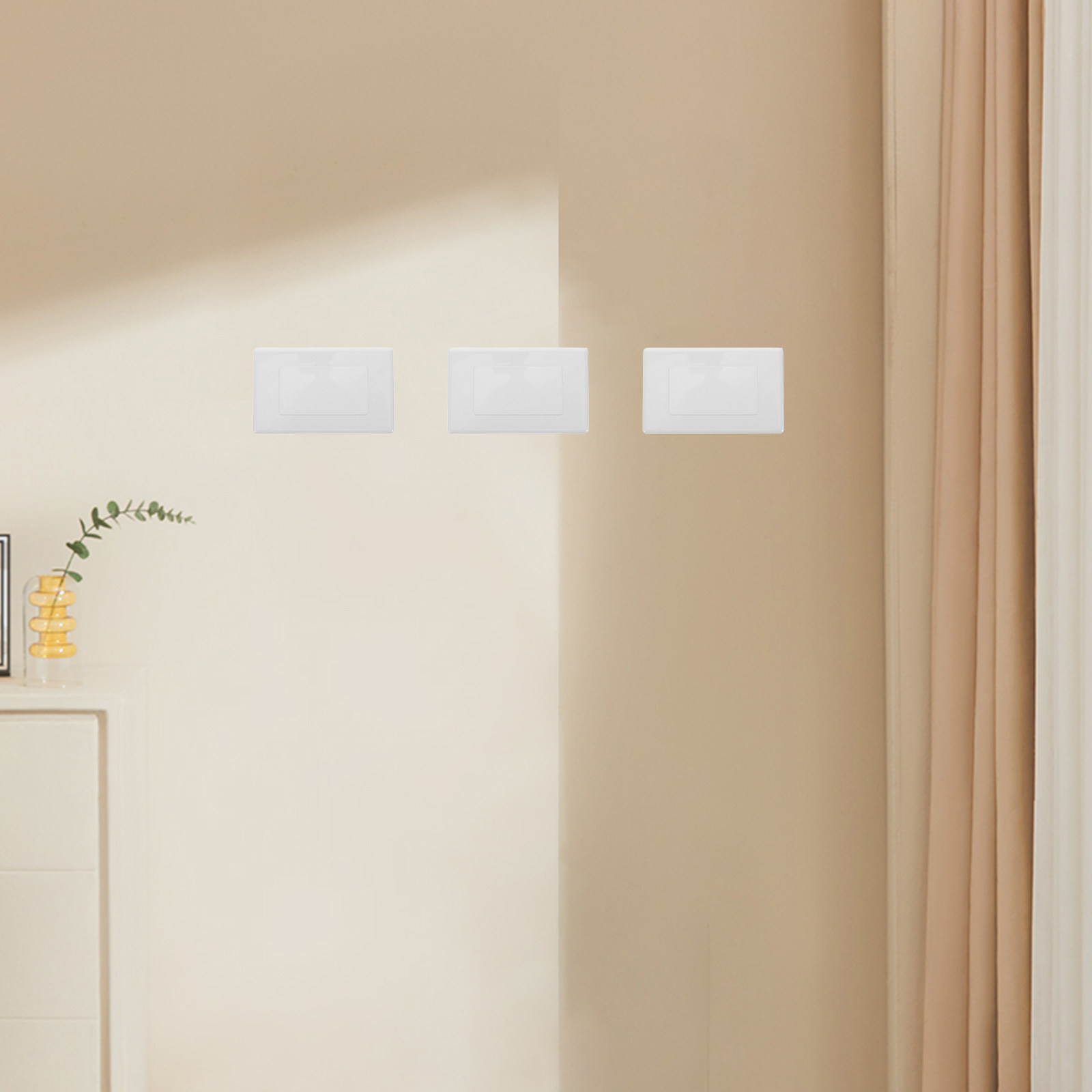 Electrical Outlet Cover - 4pcs Plastic Wall Junction Box Cover