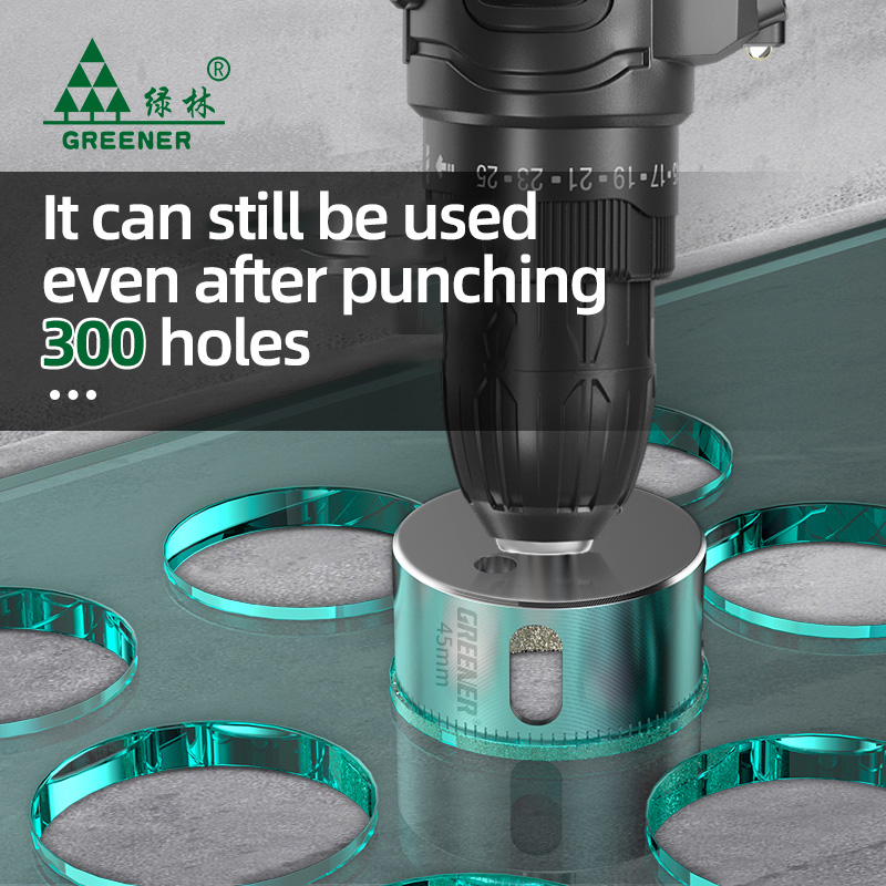 GREENERY 3-45mm Diamond Coated - огляд і ціна Drill Bit Set