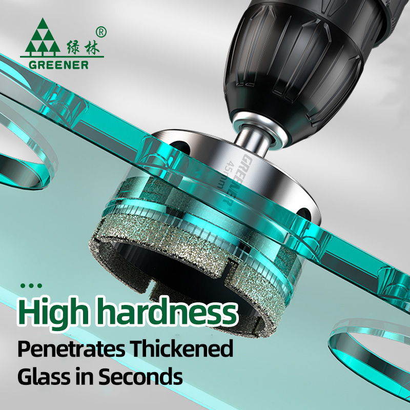 GREENERY 3-45mm Diamond Coated - огляд і ціна Drill Bit Set