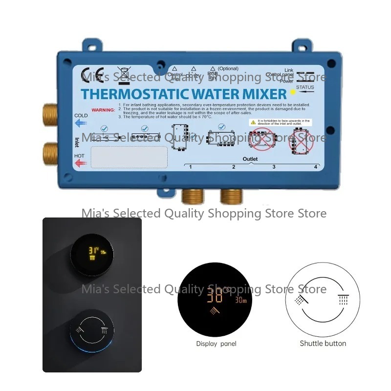Digital Shower Mixer Thermosta - огляд і ціна App Home Improvement