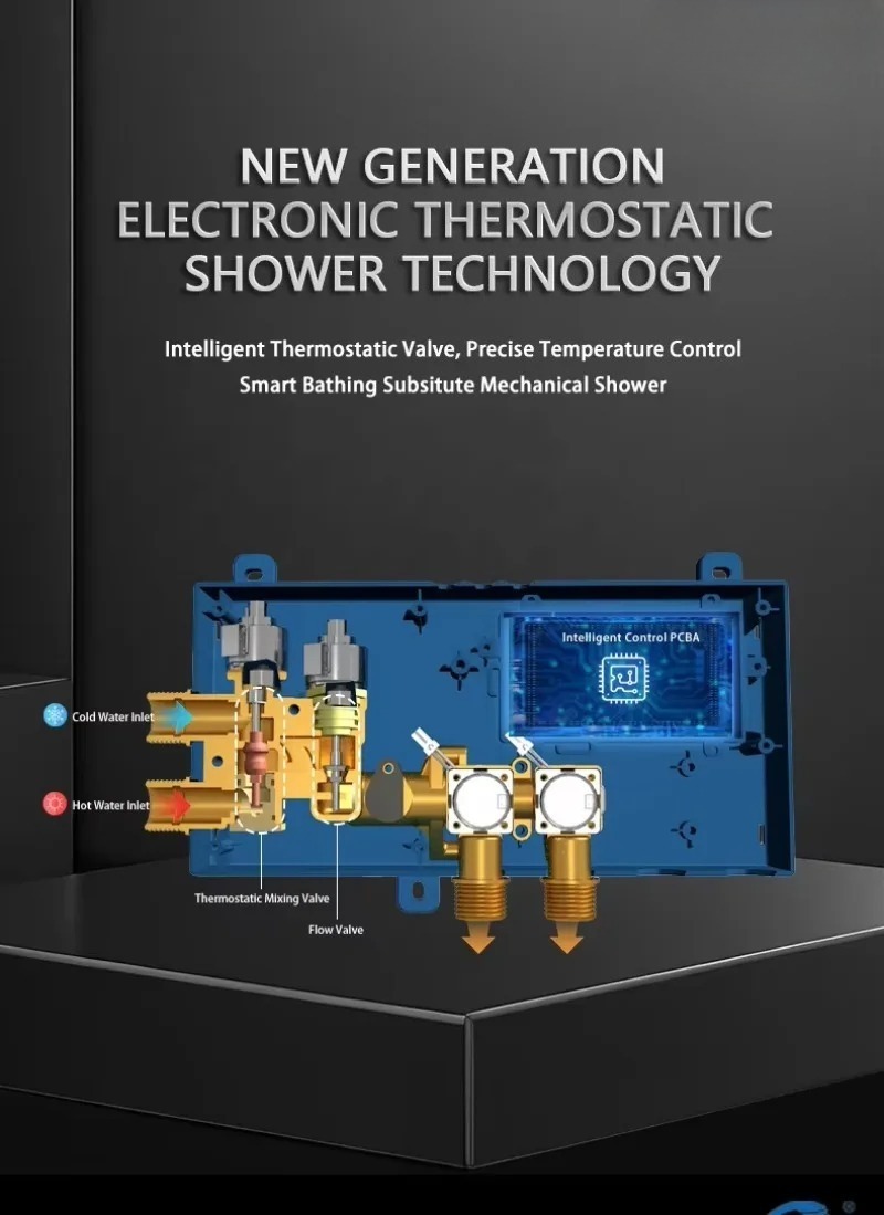Digital Shower Mixer Thermosta - огляд і ціна App Home Improvement