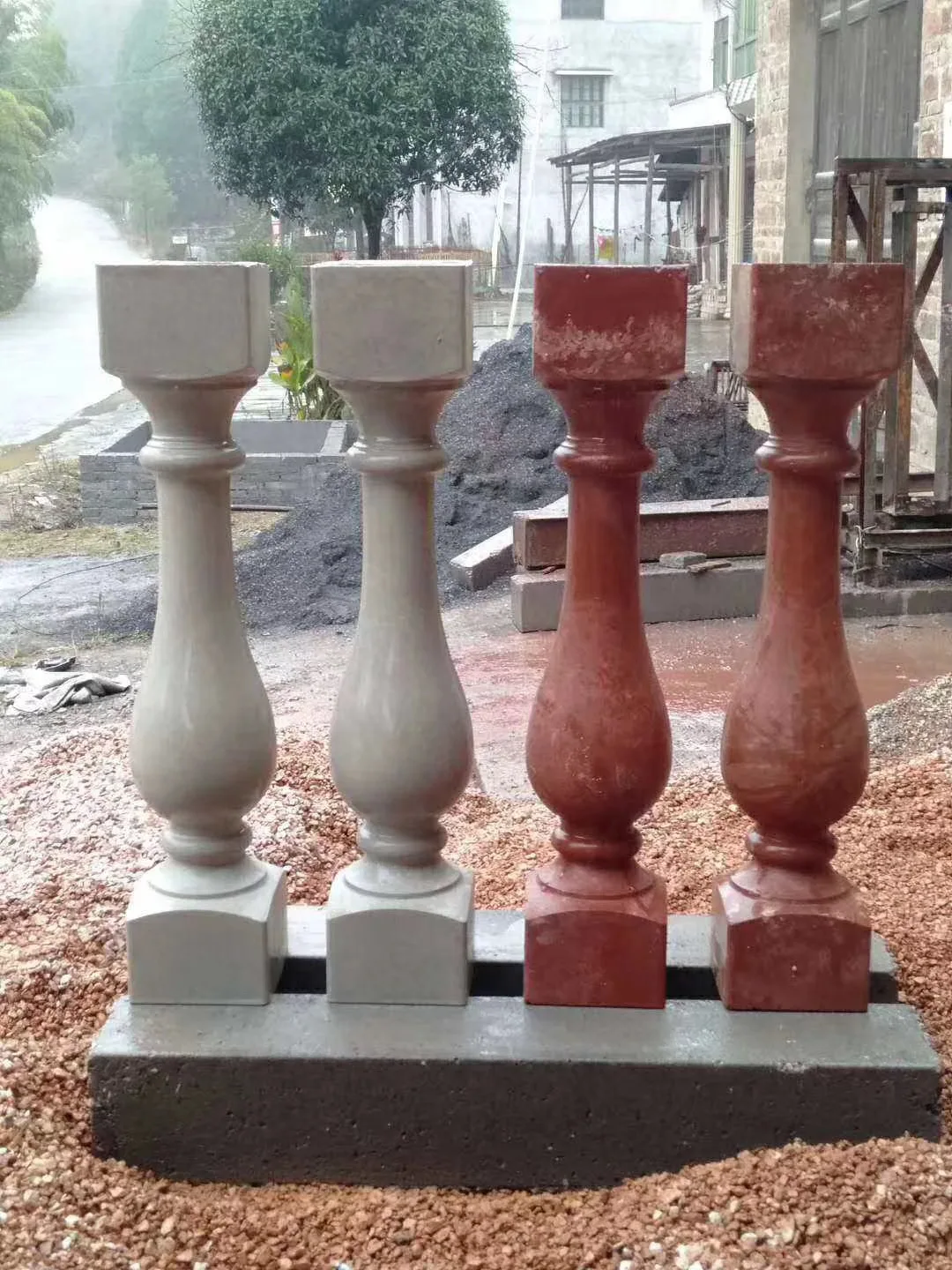Set of 3 Plastic Precast Concr - огляд і ціна Home Improvement Fence