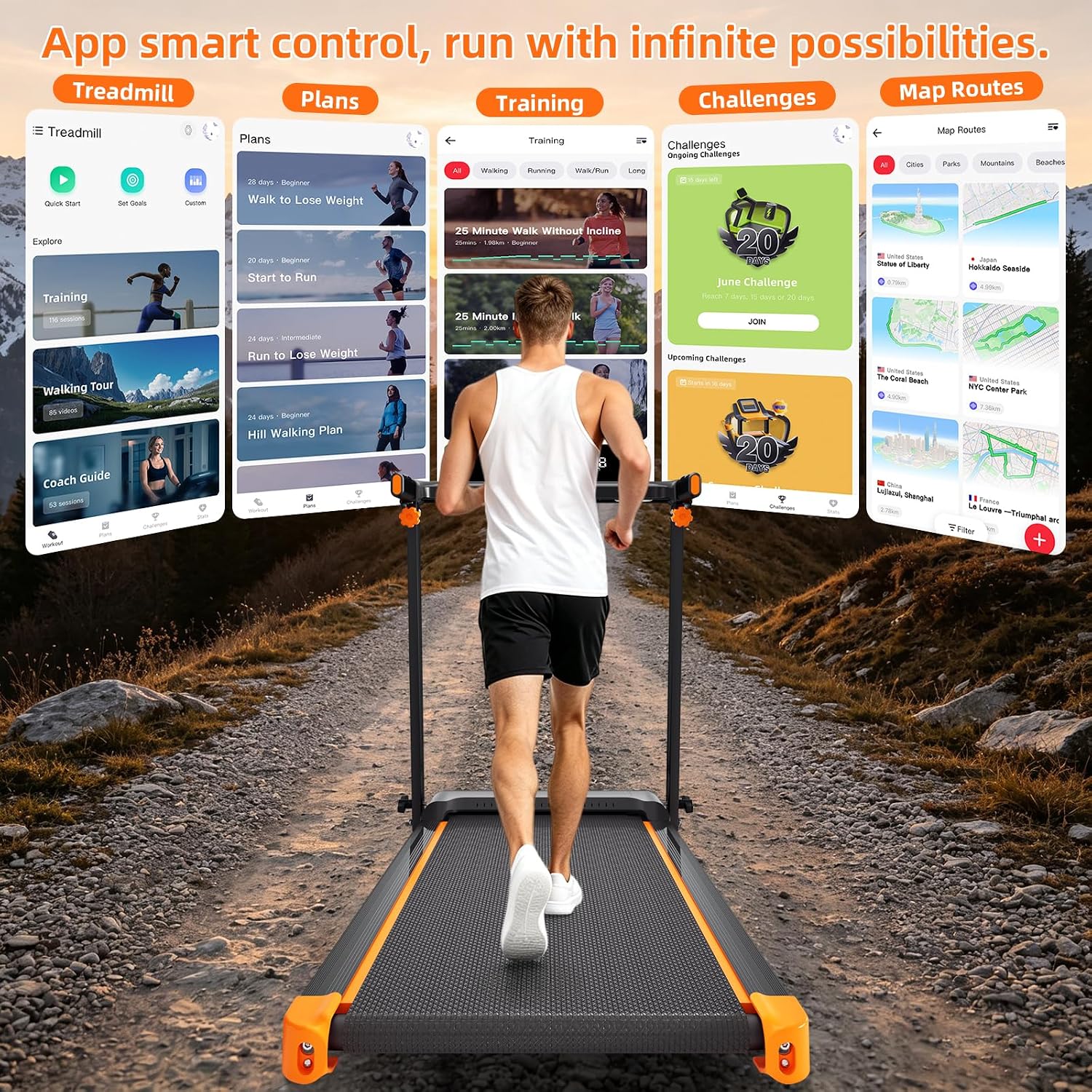 Walking Pad Treadmill, Treadmi - огляд і ціна App Home Improvement