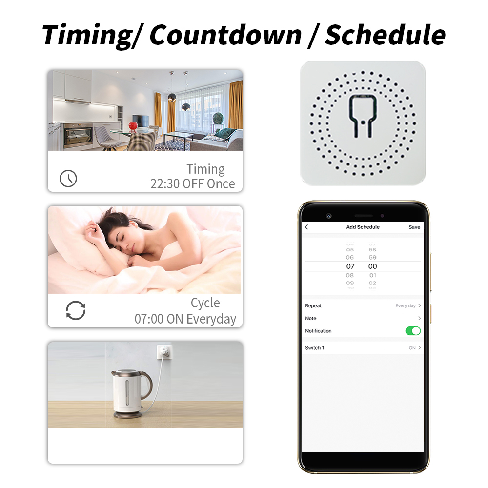 SIXWGH MiNi WiFi Smart Switch  - огляд і ціна App Home Improvement