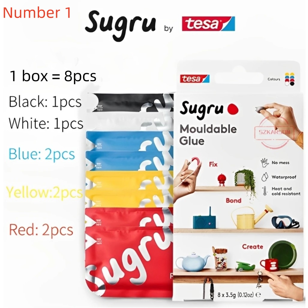 1 Box=8 Pcs Tesa Sugru Mouldab - огляд і ціна Home Improvement And Diy