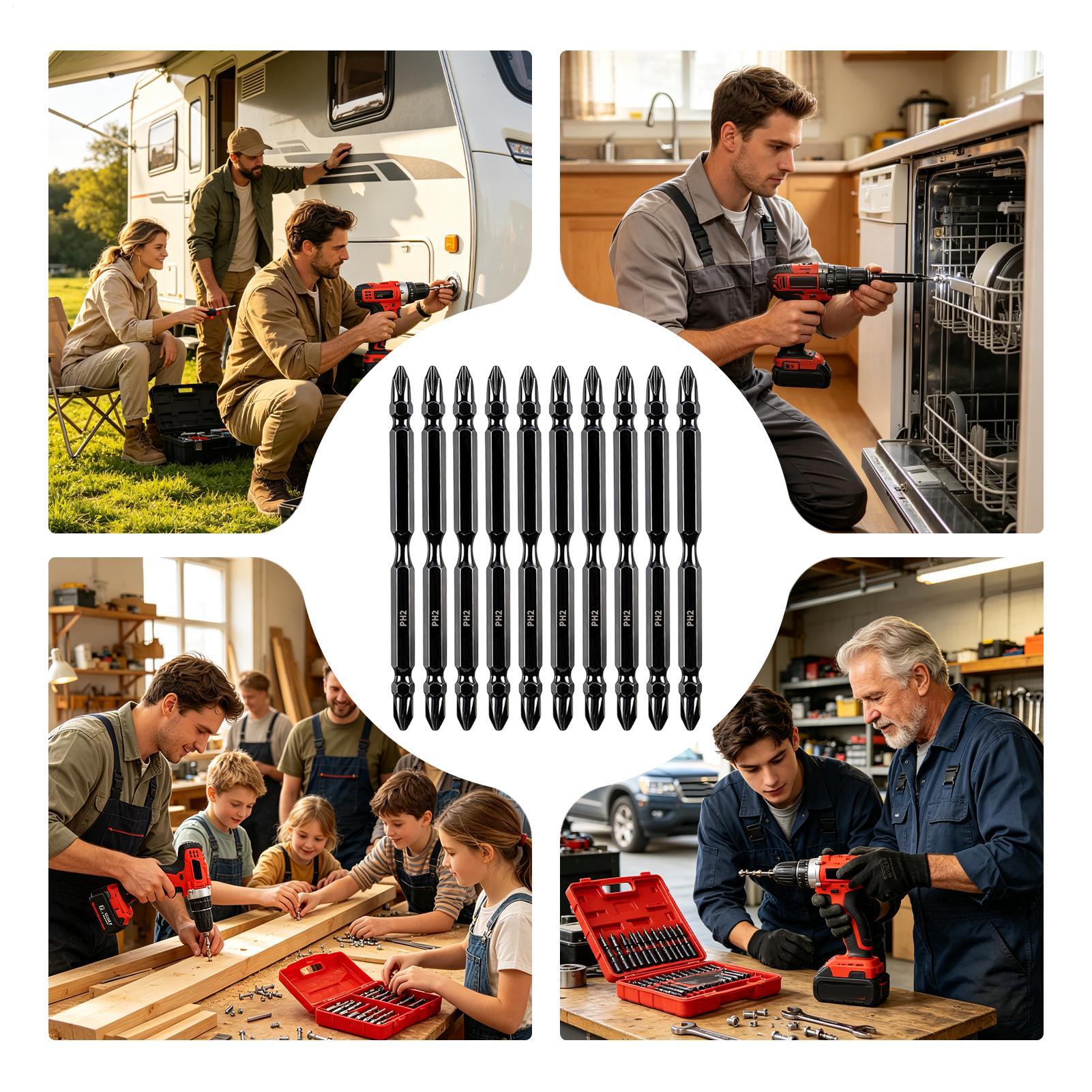 Magnetic Bits For Drill Double - огляд і ціна Drill Bit Set
