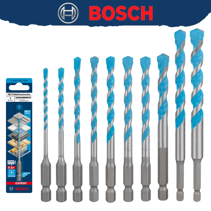 BOSCH EXPERT HEX-9 Multi Const - огляд і ціна Drill Bit Set