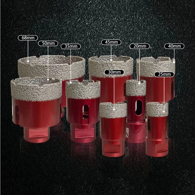 High Quality Vacuum Brazed Dia - огляд і ціна Drill Bit Set