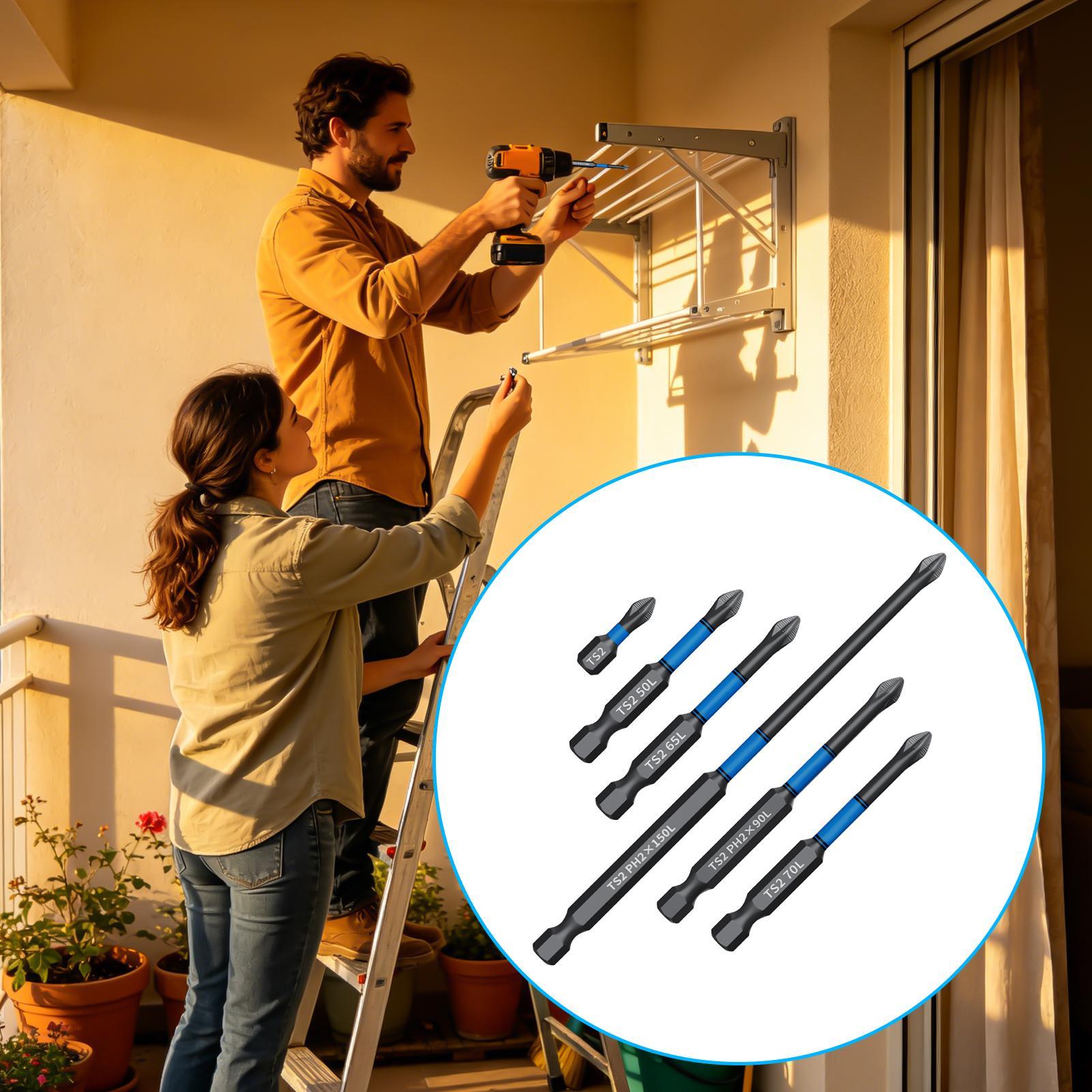 Drill Screwdriver Bit Set 6-Pi - огляд і ціна Drill Bit Set