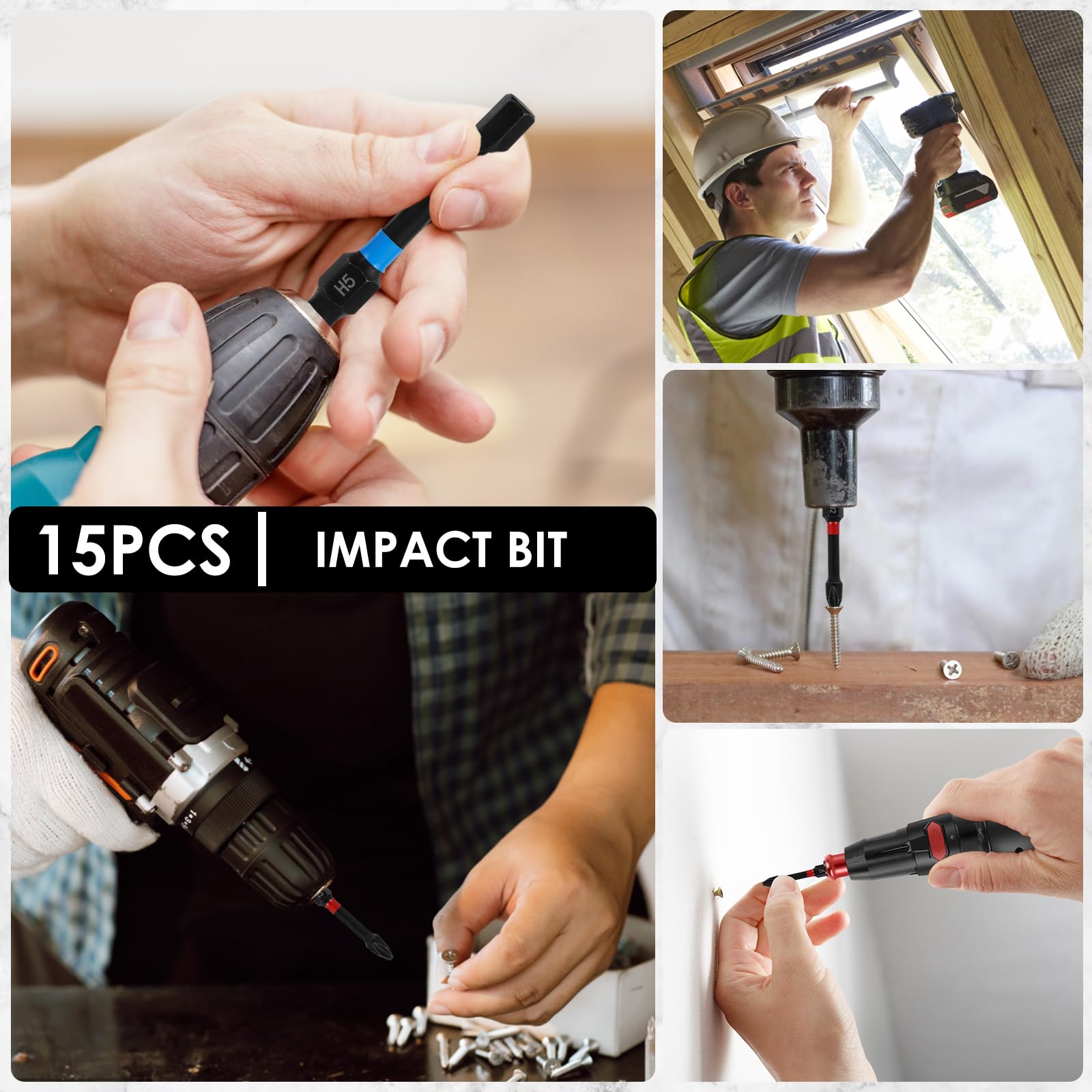 Rafford 15PCS Impact Ready Mag - огляд і ціна Drill Bit Set