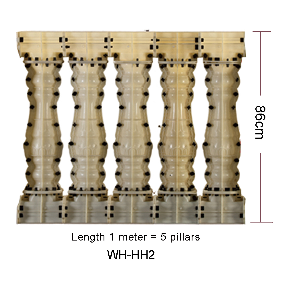 86cm Plastic Concrete Baluster - огляд і ціна Home Improvement Fence