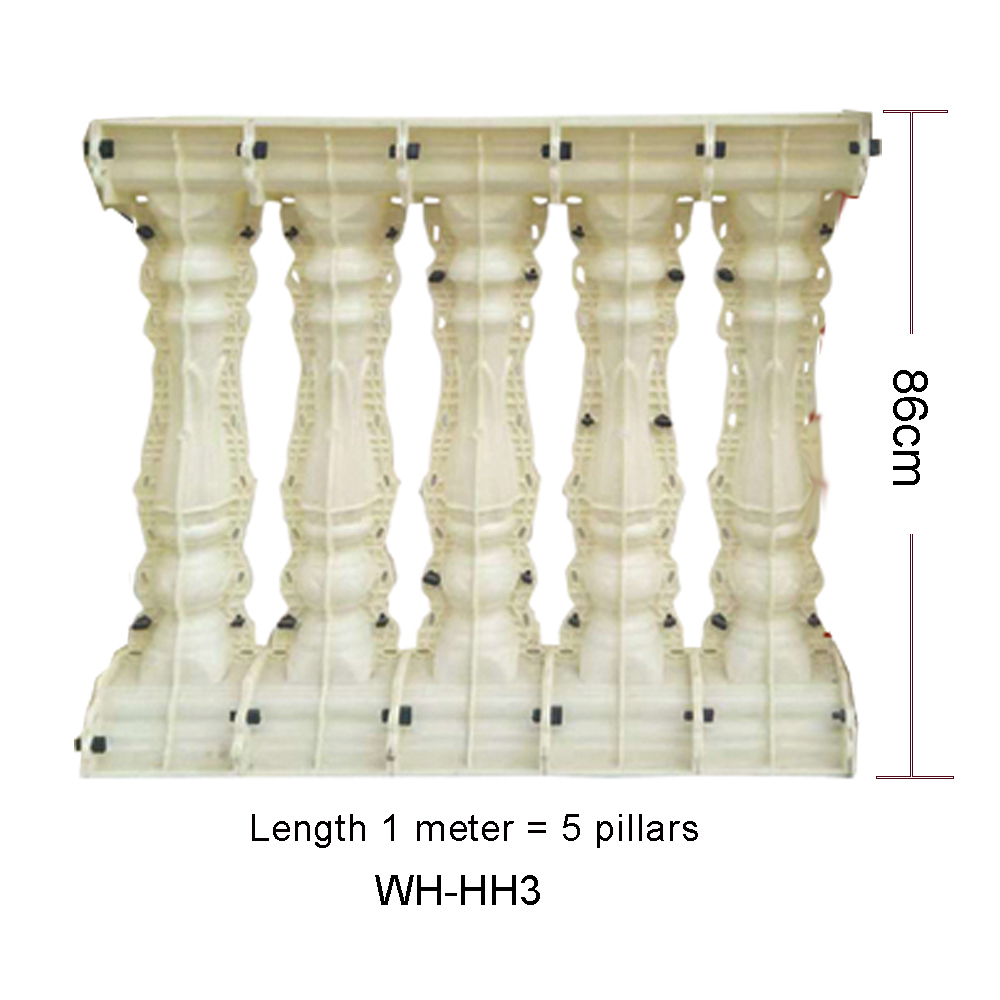 86cm Plastic Concrete Baluster - огляд і ціна Home Improvement Fence