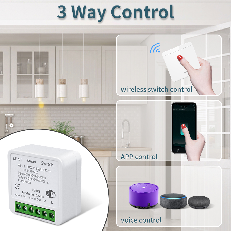 16A Tuya WiFi DIY Smart Switch - огляд і ціна Home Improvement And Diy
