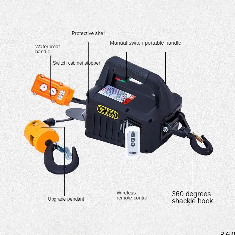 500Kg Portable Crane Electric  - огляд і ціна Home Improvement Cars
