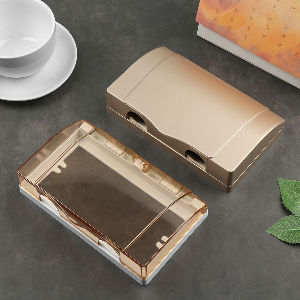 1PC 86 Type Double Socket Prot - огляд і ціна Electrical Outlet Cover