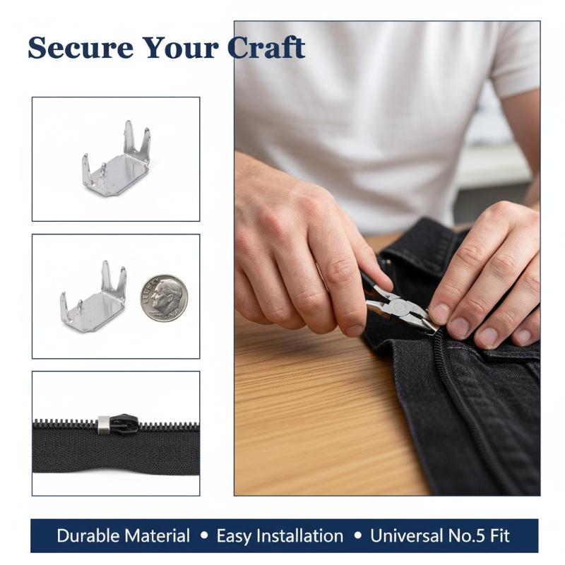 5# Zipper Stopper Four Claw Me - огляд і ціна Home Improvement Ending