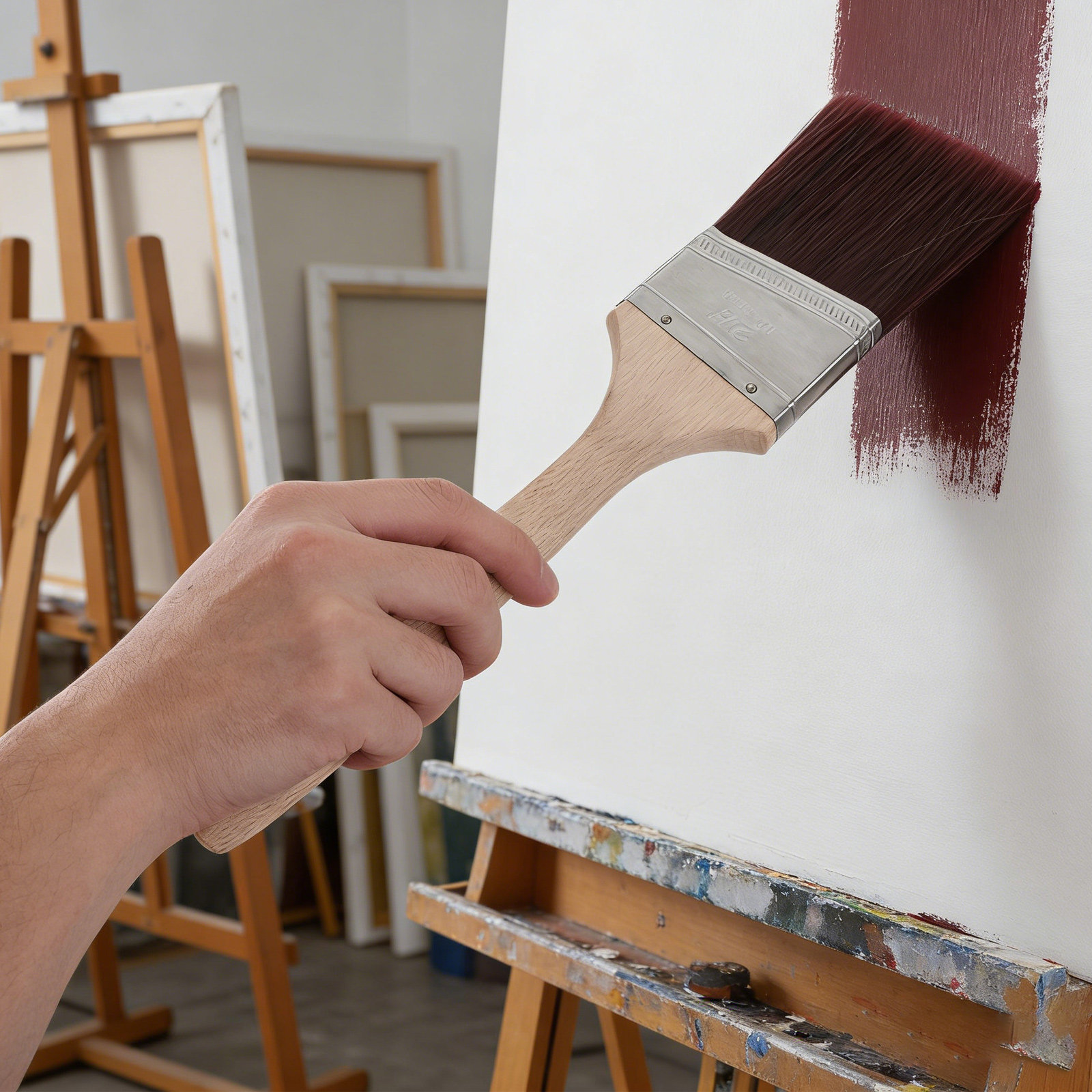 Flat Angle Paint Brush Latex I - огляд і ціна Home Improvement Fence