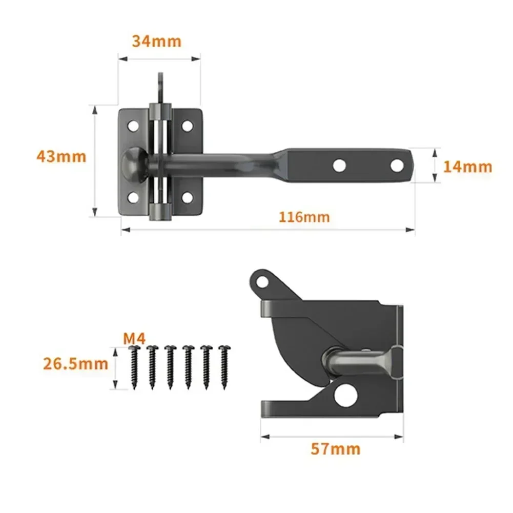 Fence Latch Doors Lock Fence L - огляд і ціна Home Improvement Fence